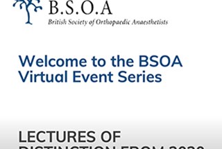BSOA Lectures Of Distinction 2020 550X440